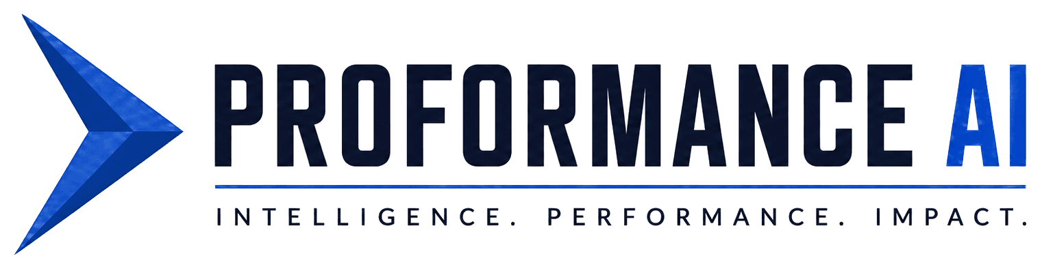 Proformance AI — Intelligence. Performance. Impact.